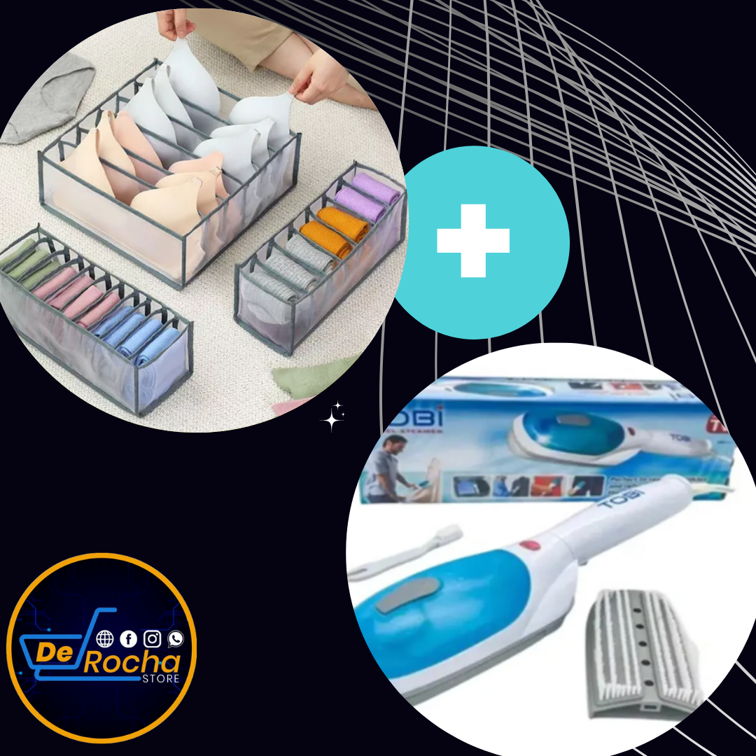 Kit organizador ropa interior+plancha